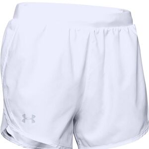Under Armour White Athletic Shorts Lightweight Design